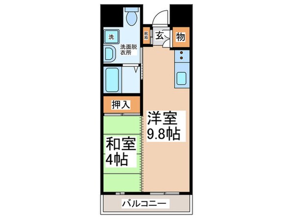 サンロワール和泉砂川の物件間取画像